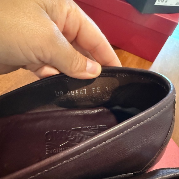Salvatore Ferragamo “Horse -Bit” Brown Loafer Men’s size 10 pre-owned. - Picture 7 of 10